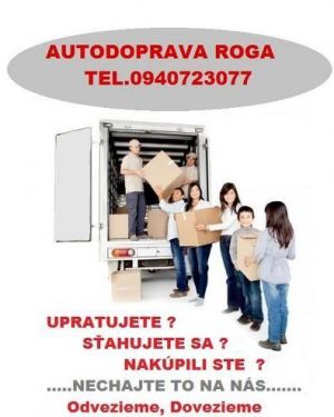 0940723077 Preprava-sťahovanie nr, sr, eu