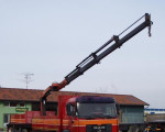 Autodoprava. preprava s hydraulickou rukou – fotka 3