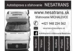 AUTODOPRAVA A STAHOVANIE www.nesatrans.sk – fotka 3